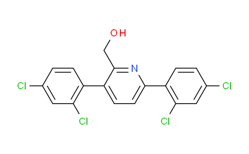 3,6-Bis(2,4-dichlorophenyl)pyridine-2-methanol