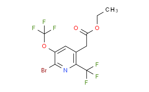 AM20116 | 1806172-38-2 | Ethyl 2-bromo-3-(trifluoromethoxy)-6-(trifluoromethyl)pyridine-5-acetate