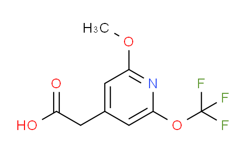 2-Methoxy-6-(trifluoromethoxy)pyridine-4-acetic acid