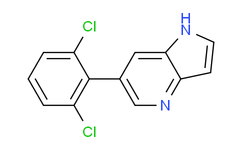 6-(2,6-Dichlorophenyl)-1H-pyrrolo[3,2-b]pyridine