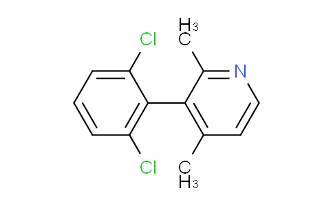 3-(2,6-Dichlorophenyl)-2,4-dimethylpyridine
