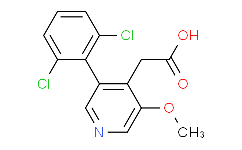 AM201180 | 1361500-52-8 | 3-(2,6-Dichlorophenyl)-5-methoxypyridine-4-acetic acid
