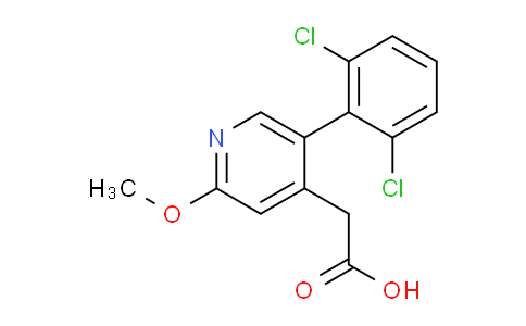 AM201182 | 1361572-76-0 | 5-(2,6-Dichlorophenyl)-2-methoxypyridine-4-acetic acid
