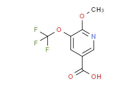 2-Methoxy-3-(trifluoromethoxy)pyridine-5-carboxylic acid