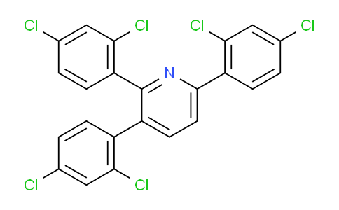 2,3,6-Tris(2,4-dichlorophenyl)pyridine