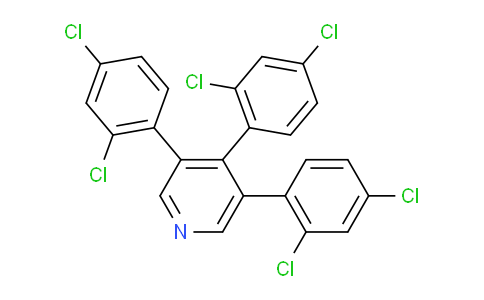 3,4,5-Tris(2,4-dichlorophenyl)pyridine