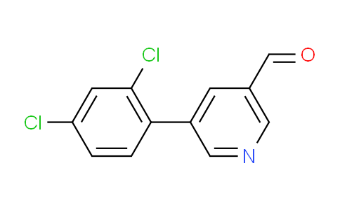 5-(2,4-Dichlorophenyl)nicotinaldehyde