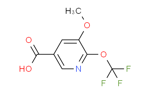3-Methoxy-2-(trifluoromethoxy)pyridine-5-carboxylic acid