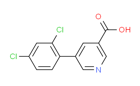 5-(2,4-Dichlorophenyl)nicotinic acid