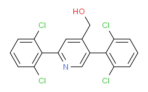 2,5-Bis(2,6-dichlorophenyl)pyridine-4-methanol