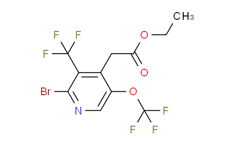 AM20123 | 1804446-90-9 | Ethyl 2-bromo-5-(trifluoromethoxy)-3-(trifluoromethyl)pyridine-4-acetate
