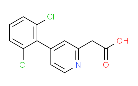 4-(2,6-Dichlorophenyl)pyridine-2-acetic acid