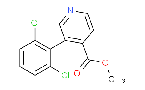Methyl 3-(2,6-dichlorophenyl)isonicotinate