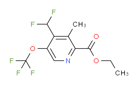 AM201238 | 1361793-55-6 | Ethyl 4-(difluoromethyl)-3-methyl-5-(trifluoromethoxy)pyridine-2-carboxylate