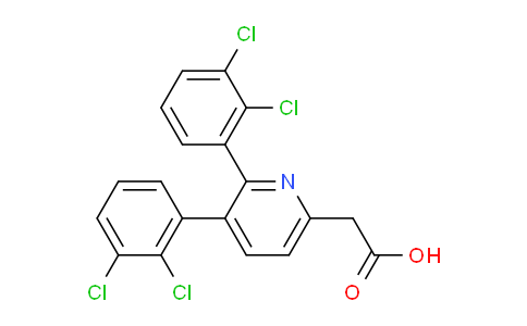 AM201239 | 1361717-39-6 | 3,2-Bis(2,3-dichlorophenyl)pyridine-6-acetic acid