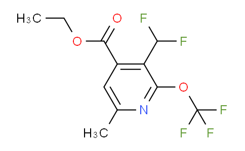 AM201244 | 1361775-19-0 | Ethyl 3-(difluoromethyl)-6-methyl-2-(trifluoromethoxy)pyridine-4-carboxylate