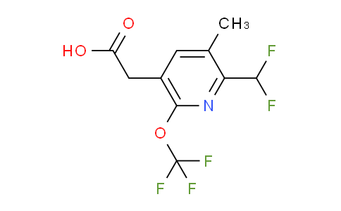 AM201247 | 1361776-83-1 | 2-(Difluoromethyl)-3-methyl-6-(trifluoromethoxy)pyridine-5-acetic acid