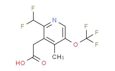 AM201249 | 1361716-30-4 | 2-(Difluoromethyl)-4-methyl-5-(trifluoromethoxy)pyridine-3-acetic acid