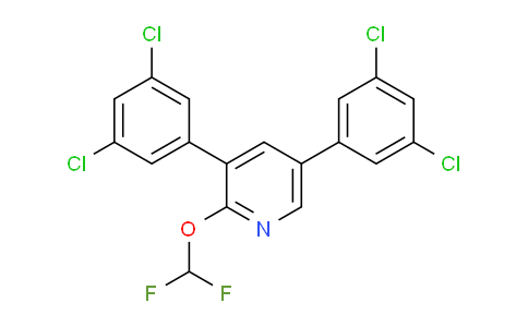AM201251 | 1361690-27-8 | 3,5-Bis(3,5-dichlorophenyl)-2-(difluoromethoxy)pyridine