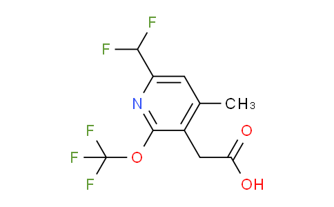 AM201253 | 1361921-12-1 | 6-(Difluoromethyl)-4-methyl-2-(trifluoromethoxy)pyridine-3-acetic acid