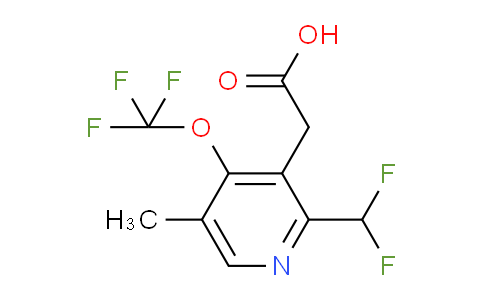 AM201254 | 1361889-65-7 | 2-(Difluoromethyl)-5-methyl-4-(trifluoromethoxy)pyridine-3-acetic acid