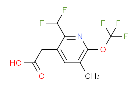AM201256 | 1361758-29-3 | 2-(Difluoromethyl)-5-methyl-6-(trifluoromethoxy)pyridine-3-acetic acid