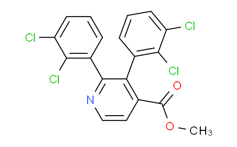 AM201264 | 1361874-62-5 | Methyl 2,3-bis(2,3-dichlorophenyl)isonicotinate