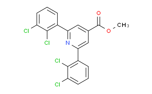 AM201268 | 1361910-68-0 | Methyl 2,6-bis(2,3-dichlorophenyl)isonicotinate