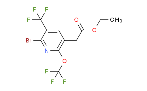 AM20130 | 1806078-62-5 | Ethyl 2-bromo-6-(trifluoromethoxy)-3-(trifluoromethyl)pyridine-5-acetate
