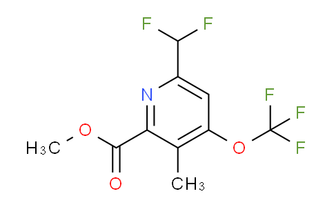 AM201320 | 1361735-72-9 | Methyl 6-(difluoromethyl)-3-methyl-4-(trifluoromethoxy)pyridine-2-carboxylate