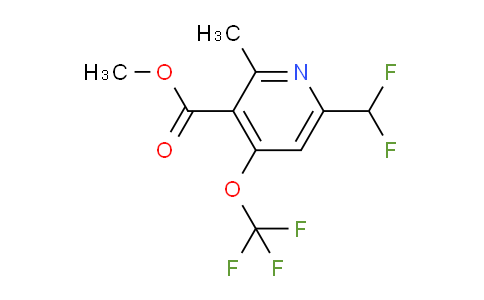 AM201323 | 1361838-22-3 | Methyl 6-(difluoromethyl)-2-methyl-4-(trifluoromethoxy)pyridine-3-carboxylate
