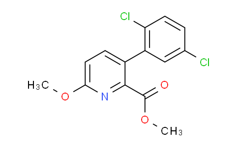AM201325 | 1361838-79-0 | Methyl 3-(2,5-dichlorophenyl)-6-methoxypicolinate