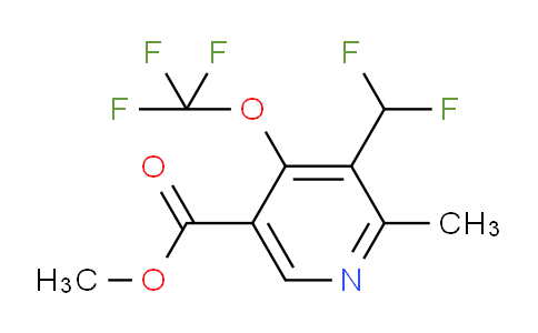 AM201326 | 1361757-74-5 | Methyl 3-(difluoromethyl)-2-methyl-4-(trifluoromethoxy)pyridine-5-carboxylate