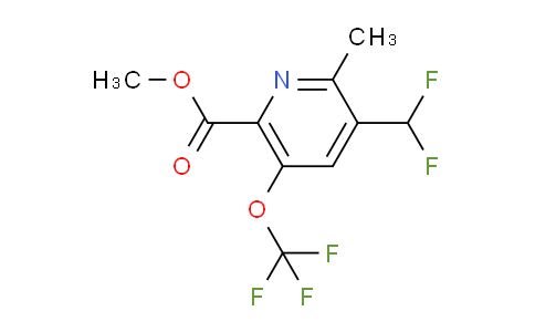 AM201330 | 1361905-40-9 | Methyl 3-(difluoromethyl)-2-methyl-5-(trifluoromethoxy)pyridine-6-carboxylate