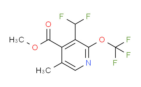 AM201335 | 1361838-28-9 | Methyl 3-(difluoromethyl)-5-methyl-2-(trifluoromethoxy)pyridine-4-carboxylate
