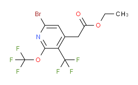 AM20134 | 1803913-24-7 | Ethyl 6-bromo-2-(trifluoromethoxy)-3-(trifluoromethyl)pyridine-4-acetate