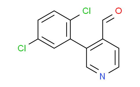 3-(2,5-Dichlorophenyl)isonicotinaldehyde