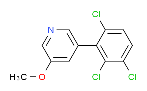AM201368 | 1361535-29-6 | 3-Methoxy-5-(2,3,6-trichlorophenyl)pyridine