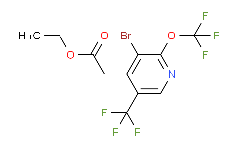 AM20137 | 1804614-74-1 | Ethyl 3-bromo-2-(trifluoromethoxy)-5-(trifluoromethyl)pyridine-4-acetate