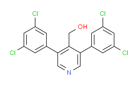 3,5-Bis(3,5-dichlorophenyl)pyridine-4-methanol