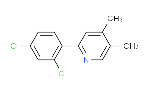 2-(2,4-Dichlorophenyl)-4,5-dimethylpyridine