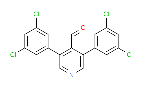 3,5-Bis(3,5-dichlorophenyl)isonicotinaldehyde