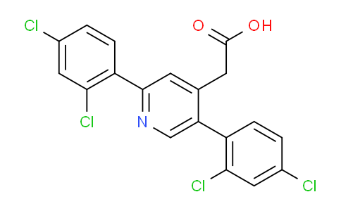 AM201392 | 1361762-92-6 | 2,5-Bis(2,4-dichlorophenyl)pyridine-4-acetic acid
