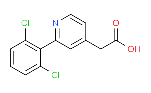 2-(2,6-Dichlorophenyl)pyridine-4-acetic acid