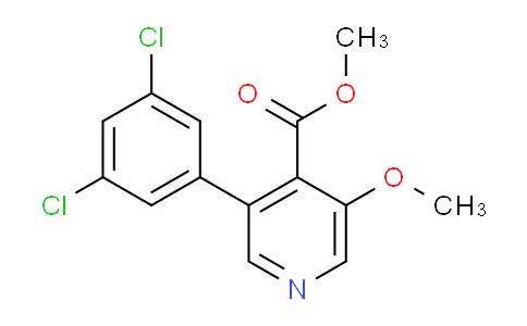 AM201411 | 1361832-98-5 | Methyl 3-(3,5-dichlorophenyl)-5-methoxyisonicotinate