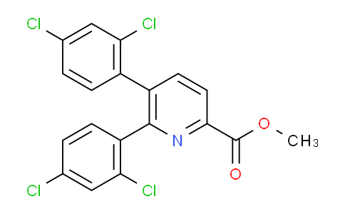 AM201414 | 1361816-76-3 | Methyl 5,6-bis(2,4-dichlorophenyl)picolinate