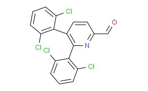 5,6-Bis(2,6-dichlorophenyl)picolinaldehyde