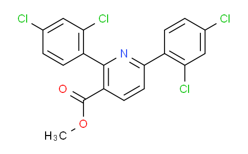 AM201421 | 1361770-15-1 | Methyl 2,6-bis(2,4-dichlorophenyl)nicotinate