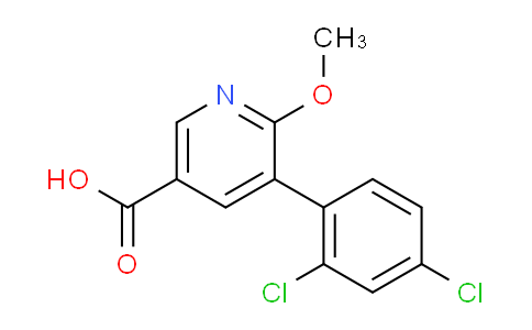 AM201424 | 1361757-11-0 | 5-(2,4-Dichlorophenyl)-6-methoxynicotinic acid