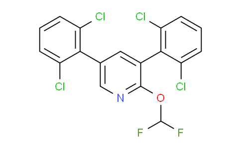 AM201425 | 1361730-54-2 | 3,5-Bis(2,6-dichlorophenyl)-2-(difluoromethoxy)pyridine